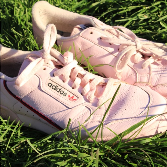 Adidas Soft Pink Athletic Shoes - Picture 1 of 4